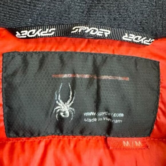 Spyder Black Puffer Jacket size Medium - Picture 4 of 10